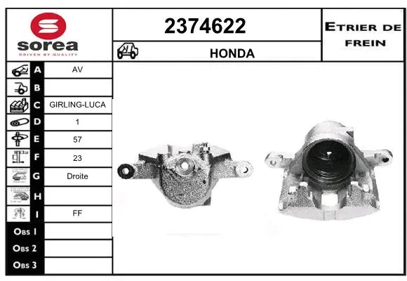 Brake Caliper (2374622)