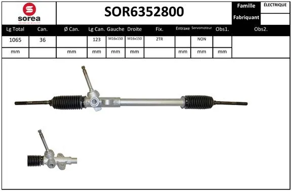 Steering Gear (SOR6352800)