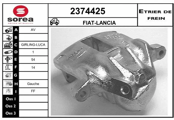 Brake Caliper (2374425)