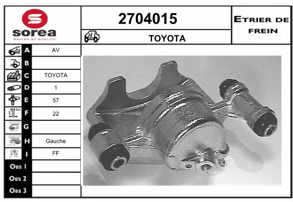 Brake Caliper (2704015)