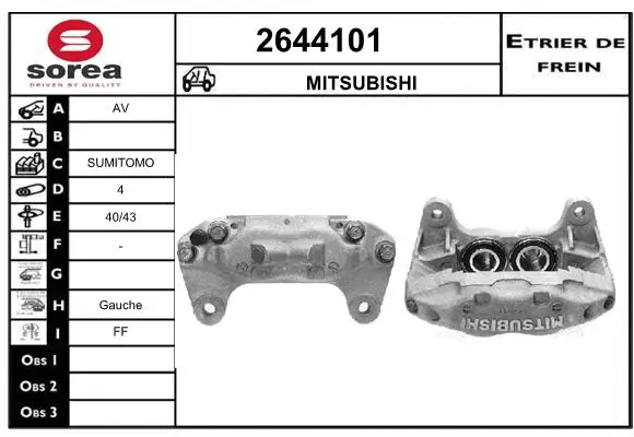 Brake Caliper (2644101)