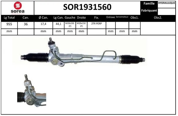 Steering Gear (SOR1931560)