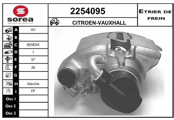 Brake Caliper (2254095)