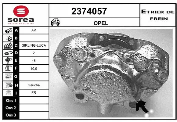 Brake Caliper (2374057)