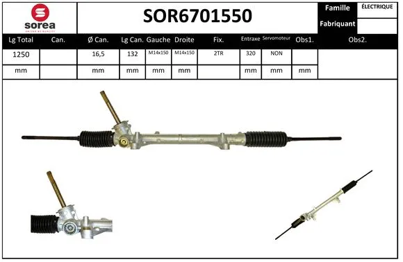 Steering Gear (SOR6701550)