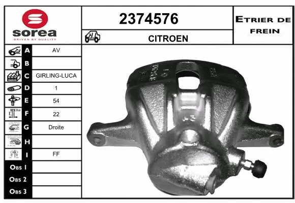 Brake Caliper (2374576)