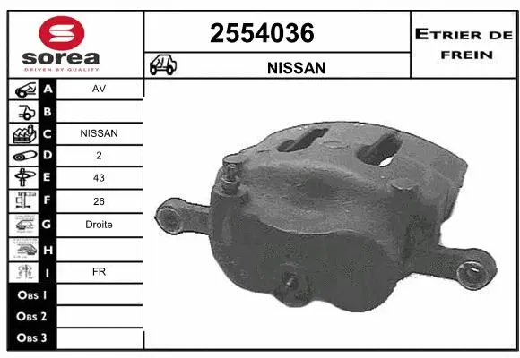 Brake Caliper (2554036)