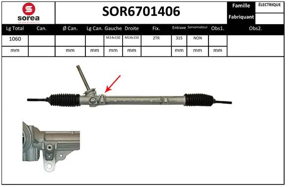 Steering Gear (SOR6701406)