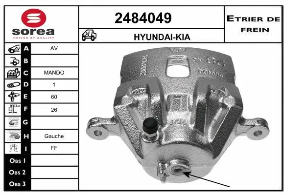 Brake Caliper (2484049)