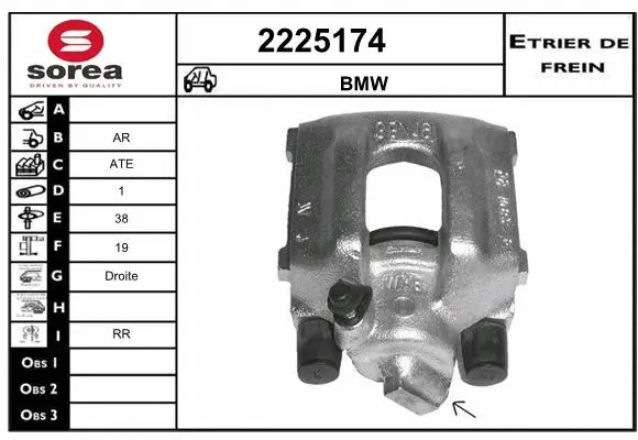 Brake Caliper (2225174)