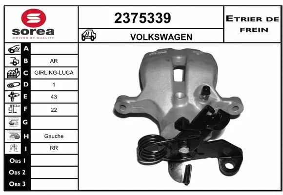 Brake Caliper (2375339)