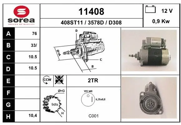 Starter (11408)