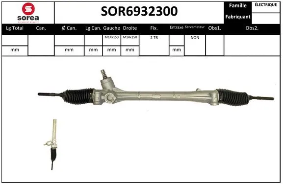 Steering Gear (SOR6932300)