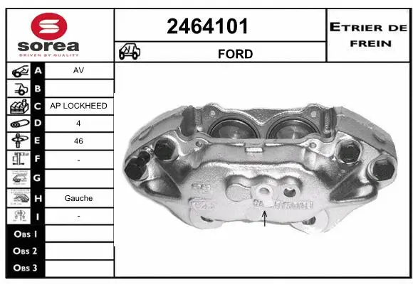 Brake Caliper (2464101)