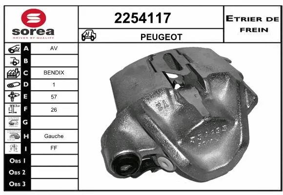 Brake Caliper (2254117)