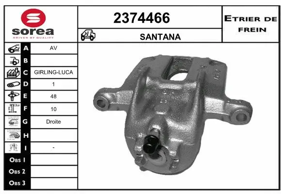Brake Caliper (2374466)