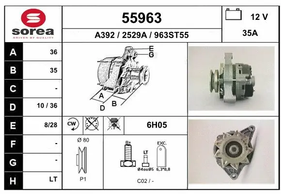 Alternator (55963)