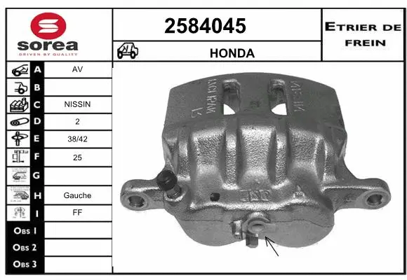 Brake Caliper (2584045)