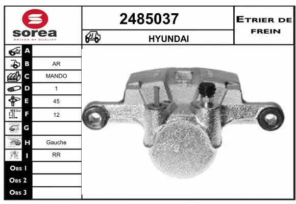 Brake Caliper (2485037)