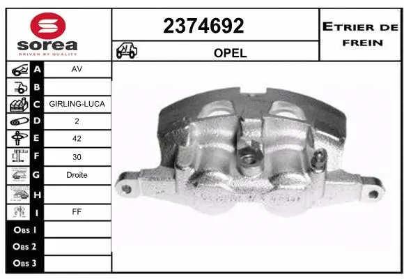 Brake Caliper (2374692)