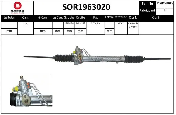 Steering Gear (SOR1963020)