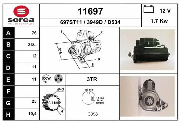 Starter (11697)