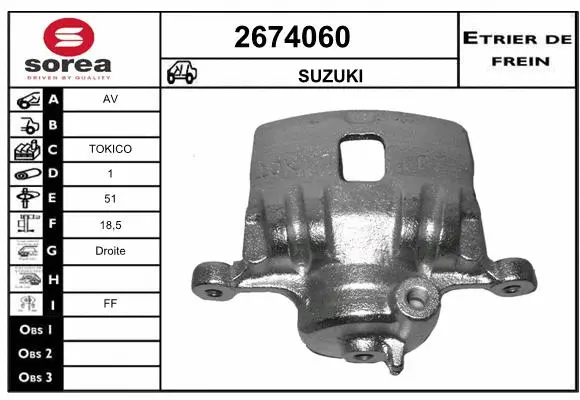 Brake Caliper (2674060)