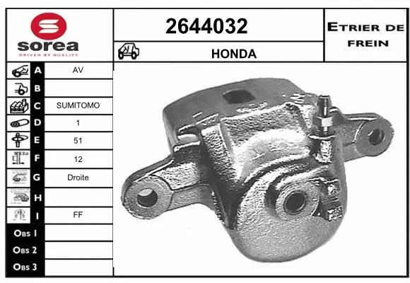 Brake Caliper (2644032)