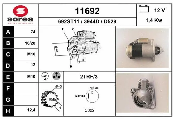 Starter (11692)