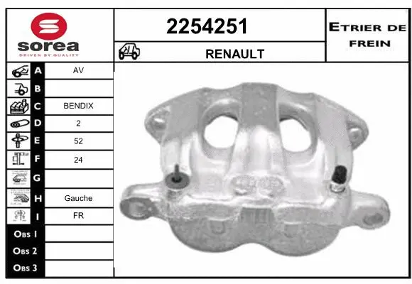 Brake Caliper (2254251)