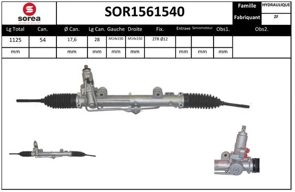 Steering Gear (SOR1561540)