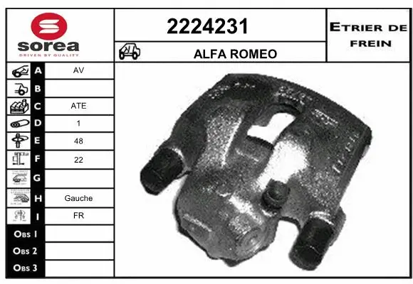Brake Caliper (2224231)