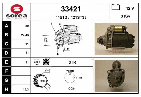 Starter (33421)
