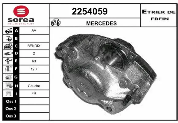 Brake Caliper (2254059)