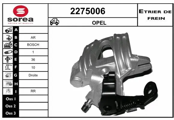 Brake Caliper (2275006)
