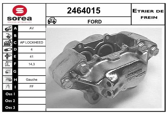 Brake Caliper (2464015)