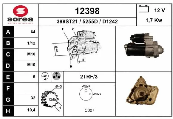 Starter (12398)