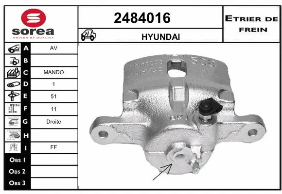 Brake Caliper (2484016)