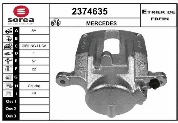 Brake Caliper (2374635)