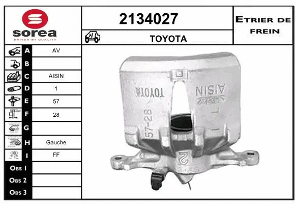 Brake Caliper (2134027)