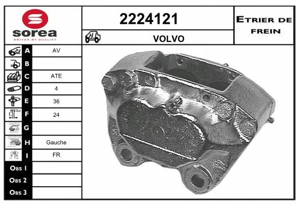 Brake Caliper (2224121)