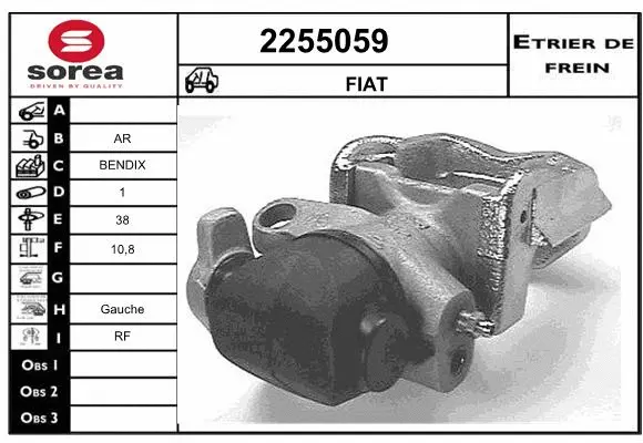 Brake Caliper (2255059)