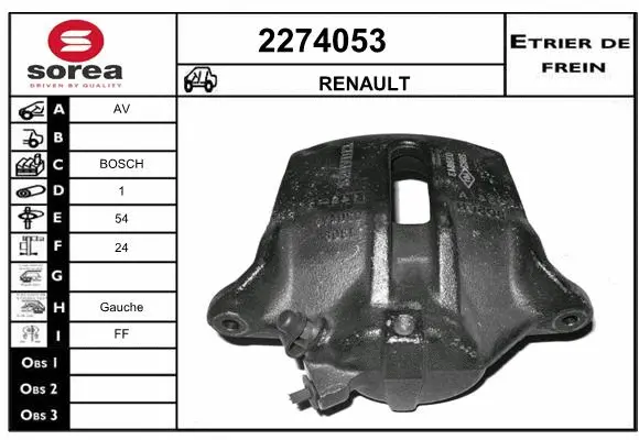 Brake Caliper (2274053)