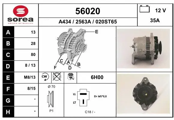 Alternator (56020)