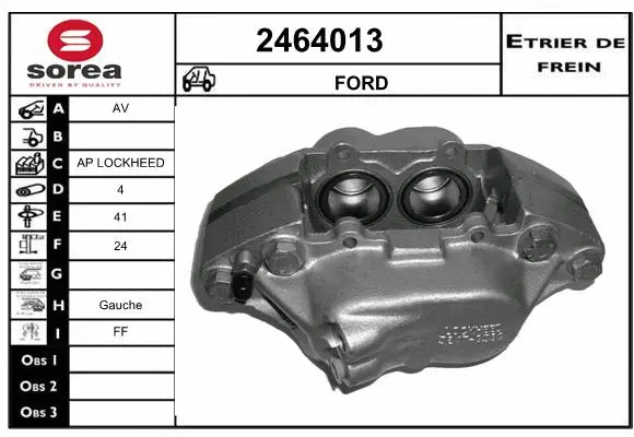 Brake Caliper (2464013)
