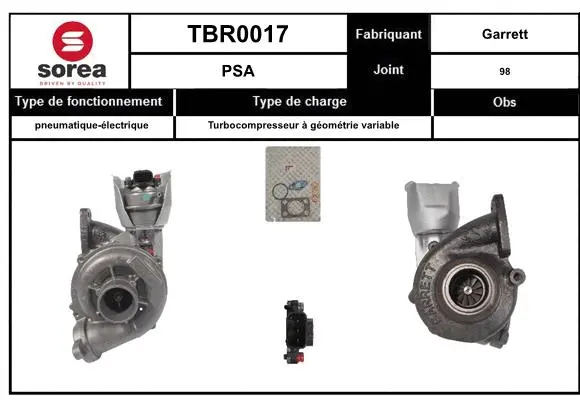 Charger, charging (supercharged/turbocharged) (TBR0017)