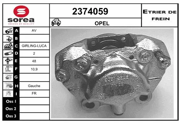 Brake Caliper (2374059)