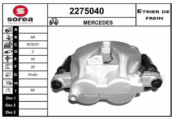 Brake Caliper (2275040)