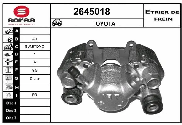 Brake Caliper (2645018)