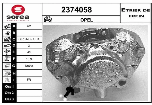 Brake Caliper (2374058)